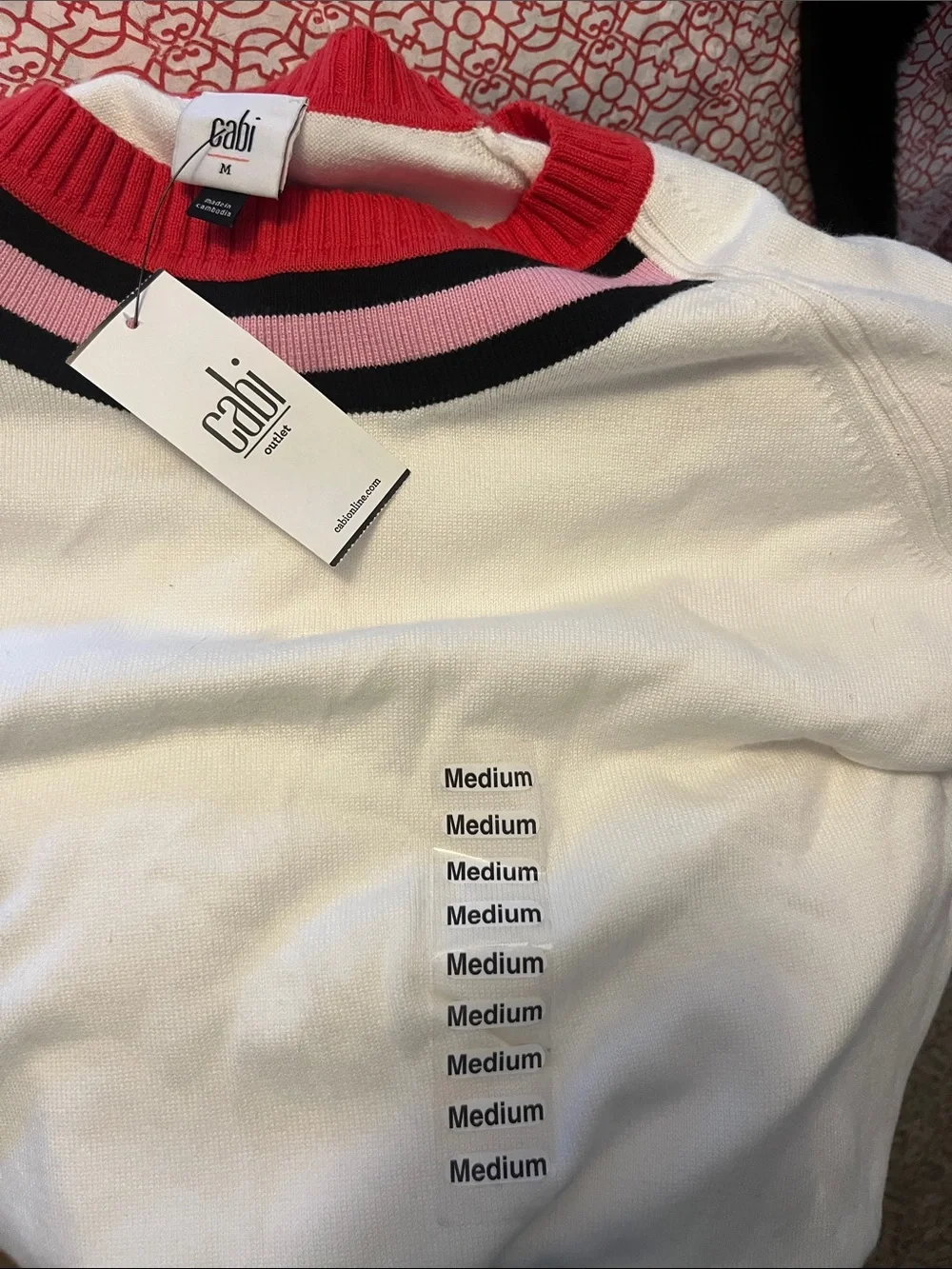Cabi 6446 pickleball pullover